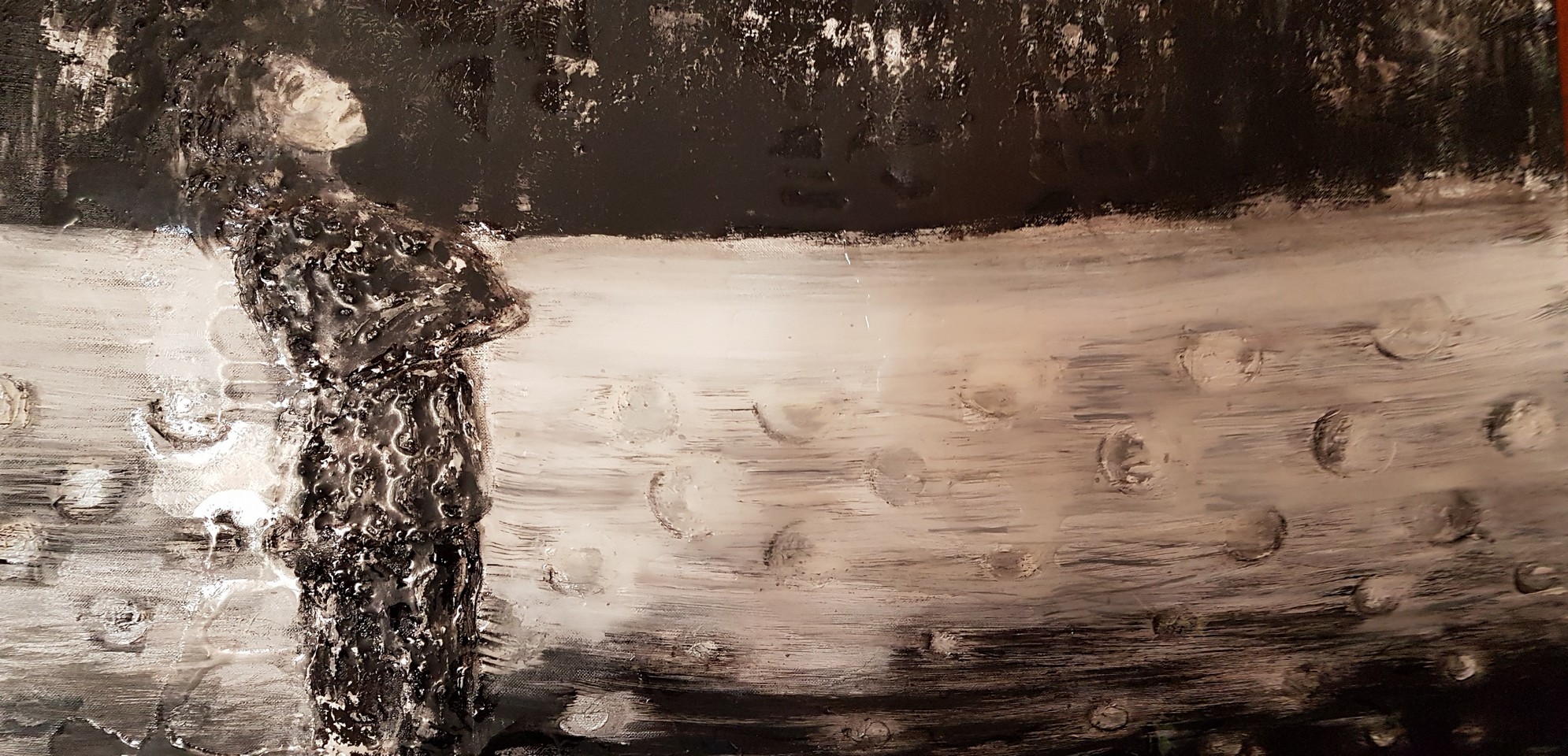 Bis CadutaDelleStelle 2019 TecnicaMistaSuTela 80x80